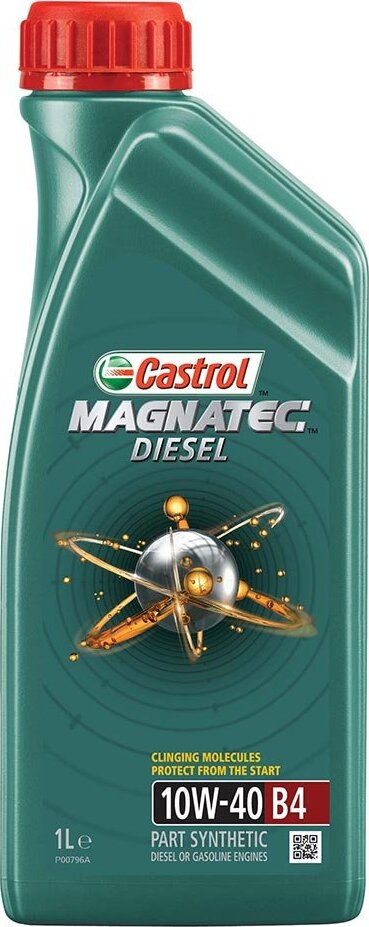 фото Моторное масло CASTROL Magnatec Diesel B4, полусинтетическое, 10W-40, 1 л 156ED9