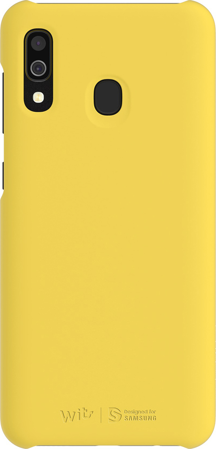 фото Чехол-накладка WITS Premium Hard Case для Samsung Galaxy A30, желтый