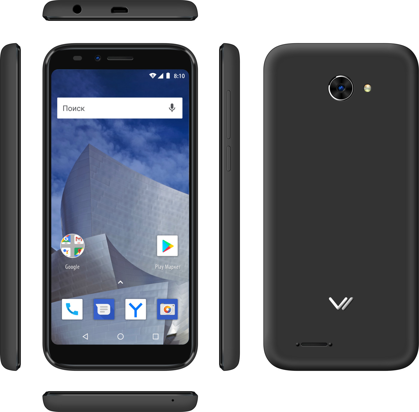 фото Смартфон Vertex Impress Astra (4G), графит 1/8GB, серый