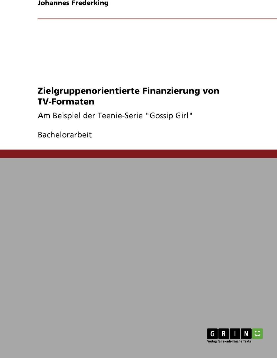 фото Zielgruppenorientierte Finanzierung von TV-Formaten