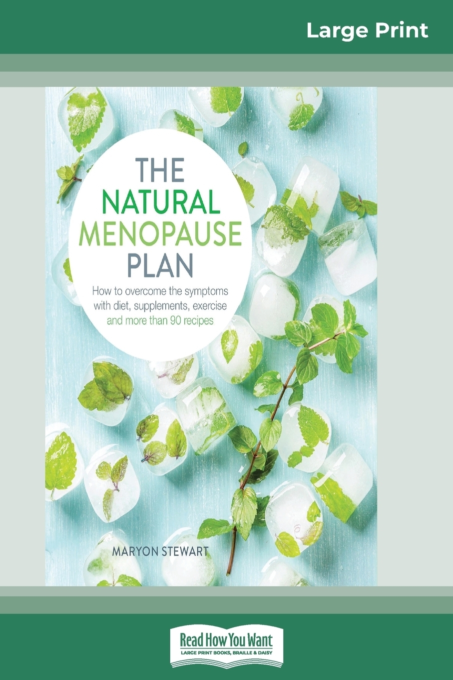 фото The Natural Menopause Plan. How to overcome the symptoms with diet, supplements, exercise and more than 90 recipes (16pt Large Print Edition)