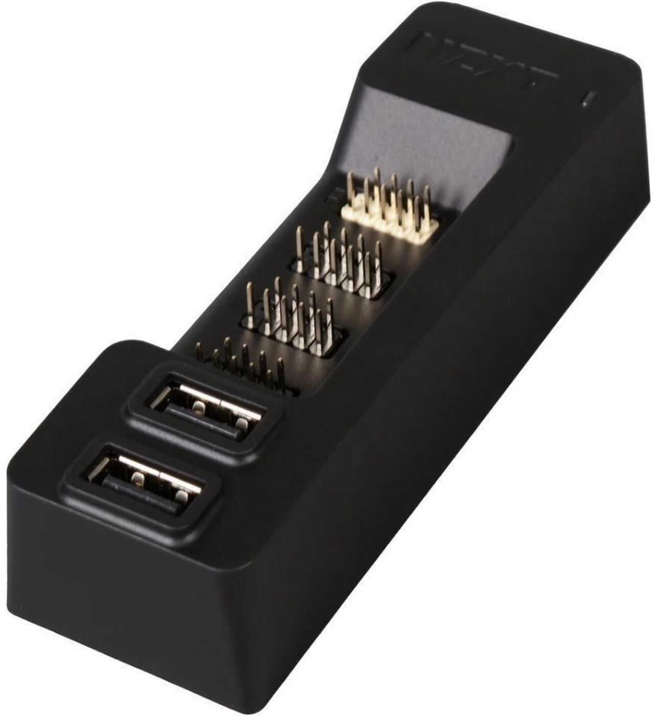 фото Компьютерный корпус NZXT Internal USB Hub AC-IUSBH-M1 5 портов USB 2.0: 3 внутренних и 2 внешних, RTL {50}, AC-IUSBH-M1