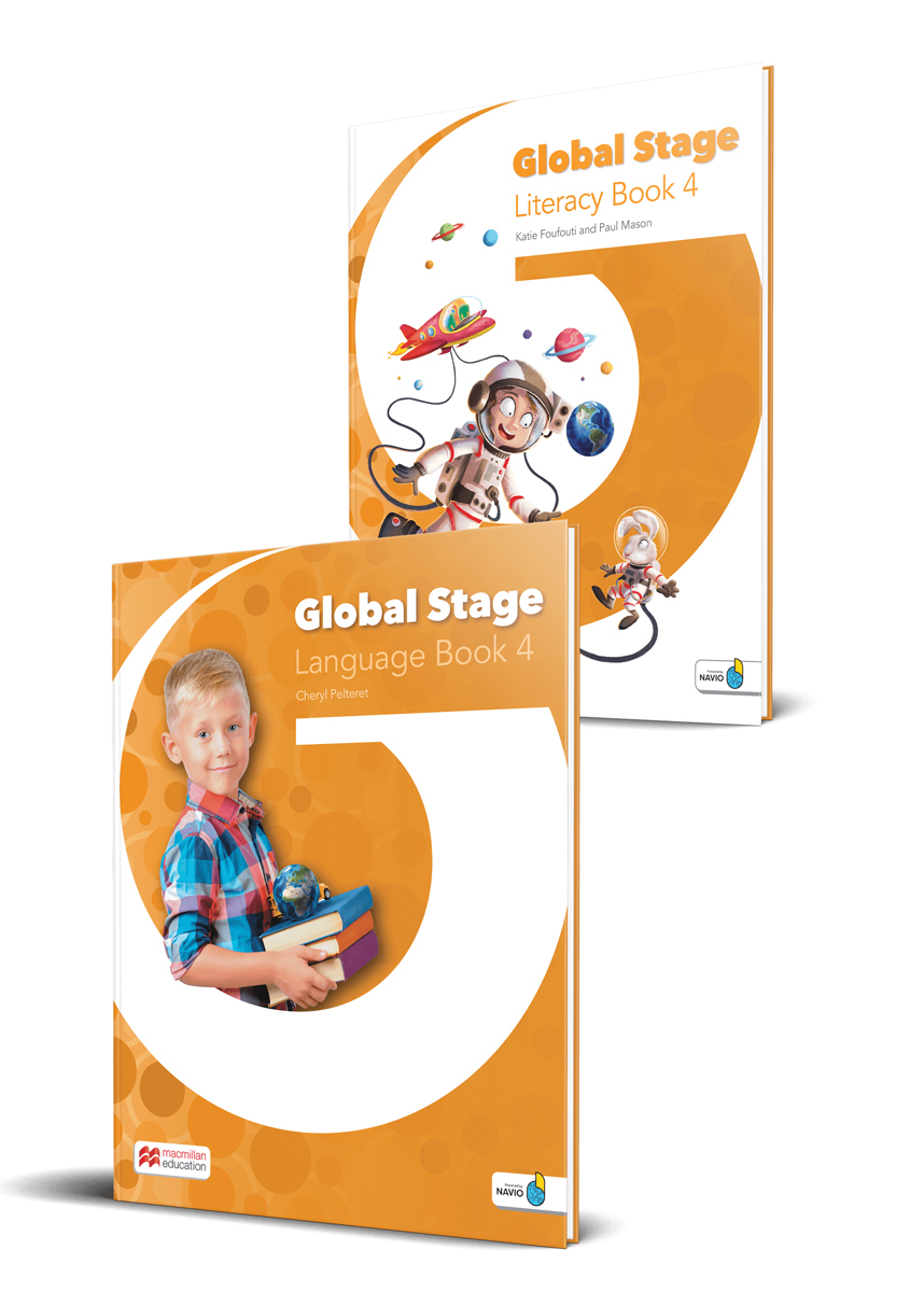 Global Stage. Level 4. Literacy Book and Language Book (+ Navio App) (комплект из 2-х книг) | Пелтерет Черил, Foufouti Katie