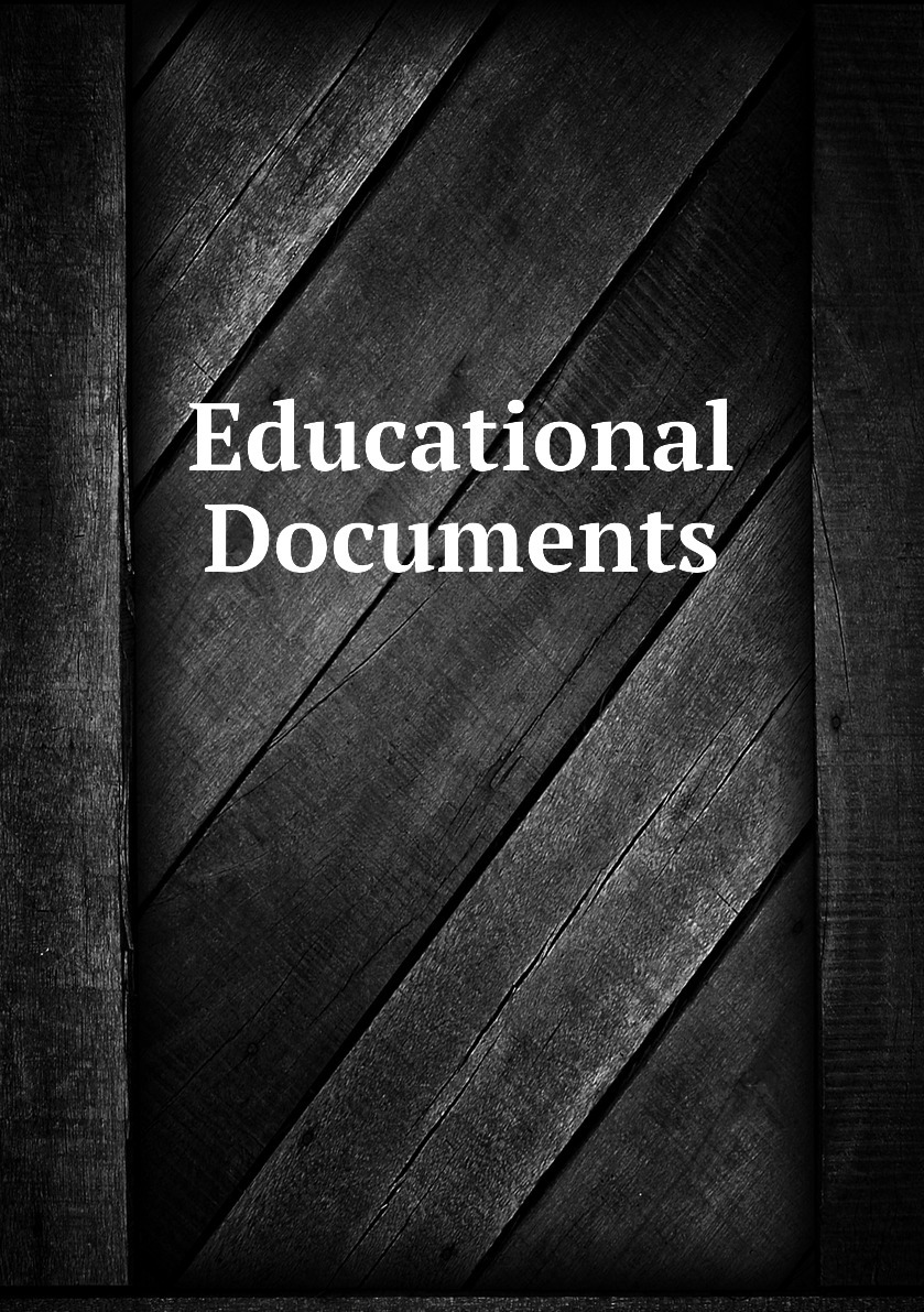 Education doc. Educational book.