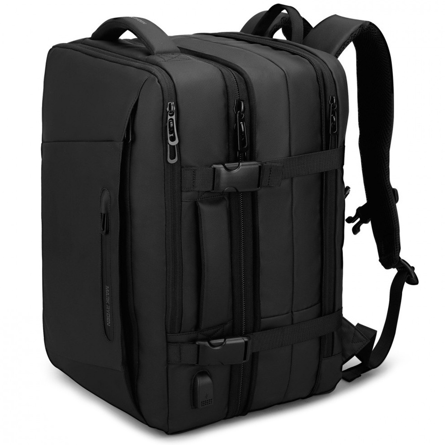 Рюкзак-сумкаMarkRydenMR9299KRЧерныйсрасширением,USB-портомиотделениемдляноутбука17дюймов