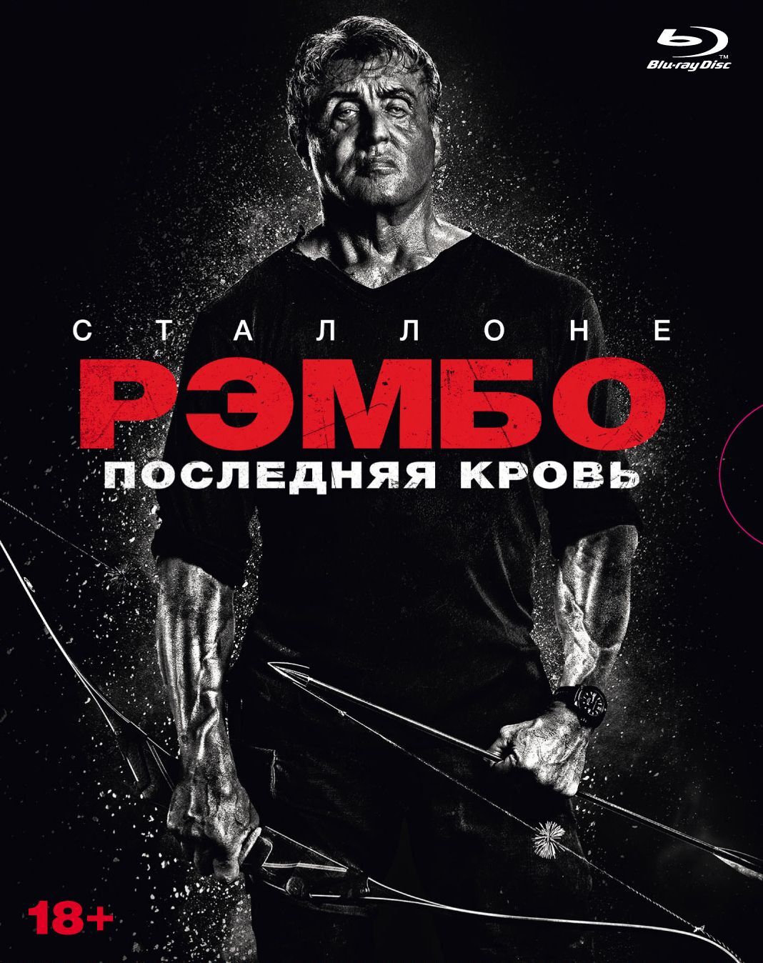 Фильм. Рэмбо 5. Последняя кровь (2019, диск) боевик, триллер, криминал / 18+, ND Play, 5 карточек, артбук