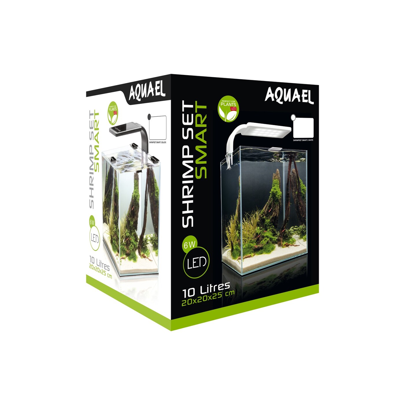 aквариум aquael shrimp set day & night 30, aquael shrimp set smart led plant ll, аквариум aquael shrimp set, аквариум aquael fish & shrimp set duo куб, черный (49 л)