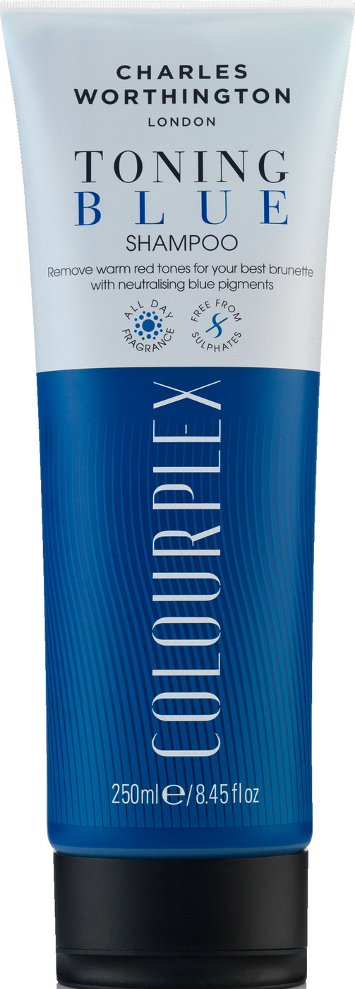 Charles Worthington Шампунь для темных волос 2 в 1 борьба с нежелательными оттенками и