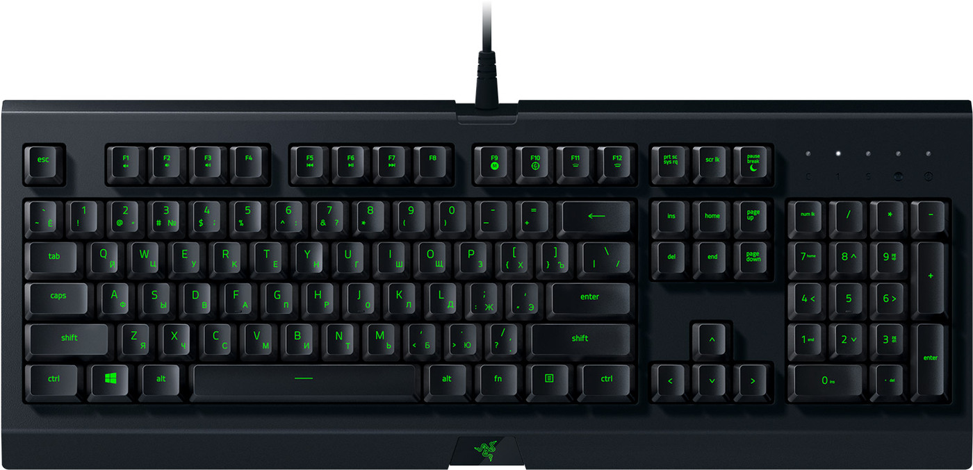 Razer Игровая клавиатура проводная Cynosa Lite, Русская раскладка, черный