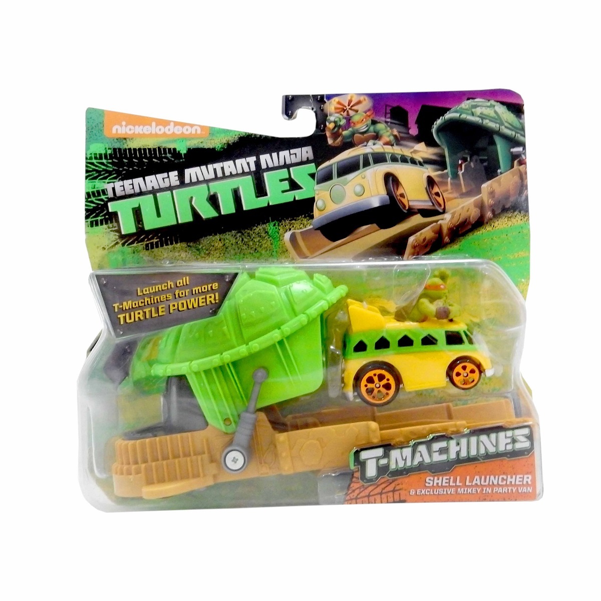 Игровой набор Teenage Mutant Ninja Turtles T-Machines Turtle Shell Launcher  - купить с доставкой по выгодным ценам в интернет-магазине OZON (179875923)