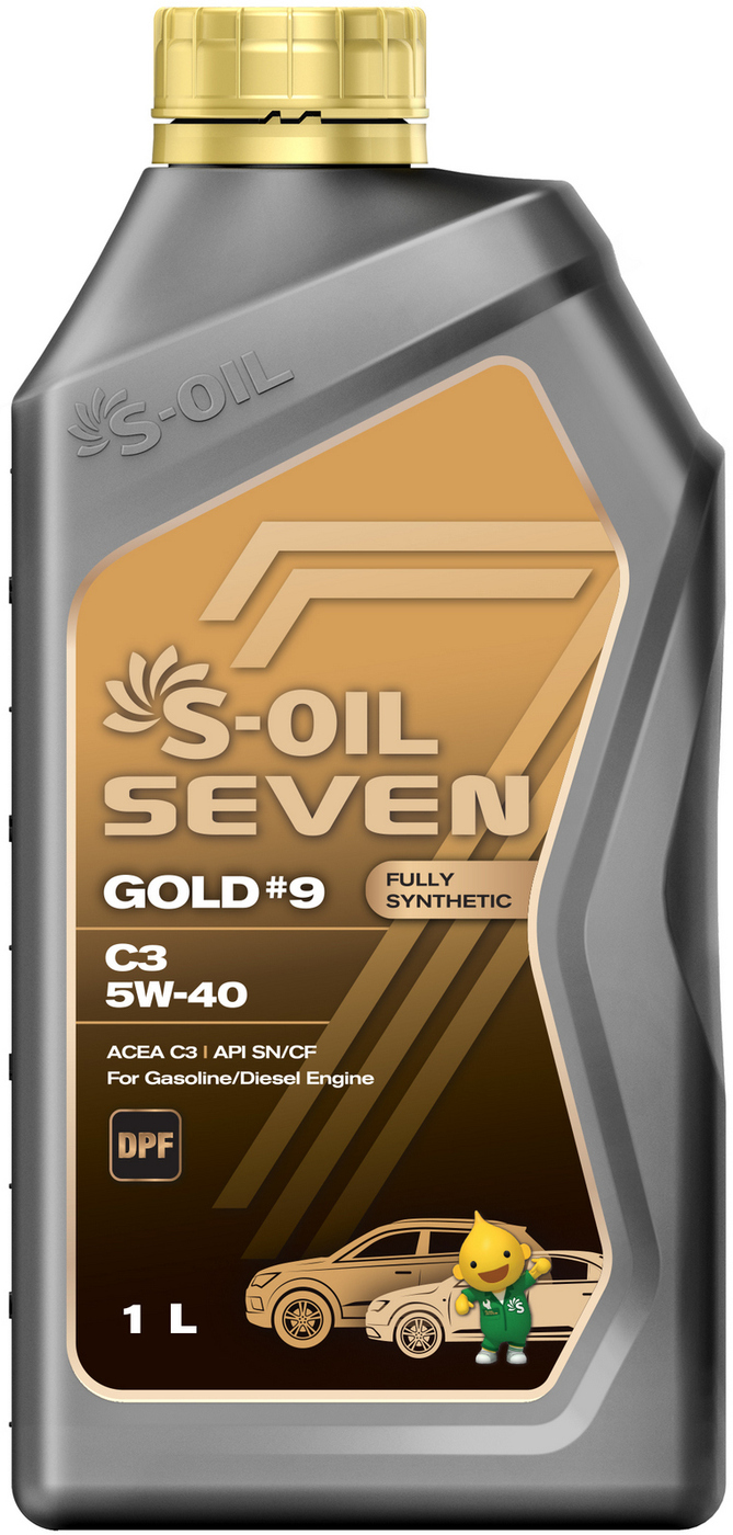  масло S-OIL SEVEN Gold 5W-40 Синтетическое 1 л —  в .