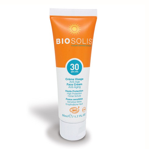 BIOSOLIS Крем солнцезащитный для лица SPF30 50 мл — купить в интернет ...