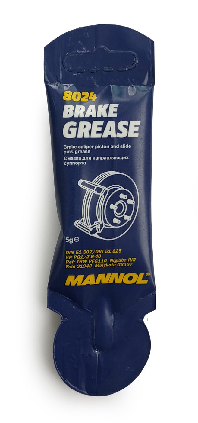 Смазка для направляющих суппорта Mannol BRAKE GREASE 8024