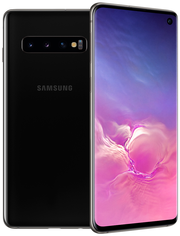 Смартфон Samsung Galaxy S10 128 ГБ оникс черный 128 ГБ - купить по ...