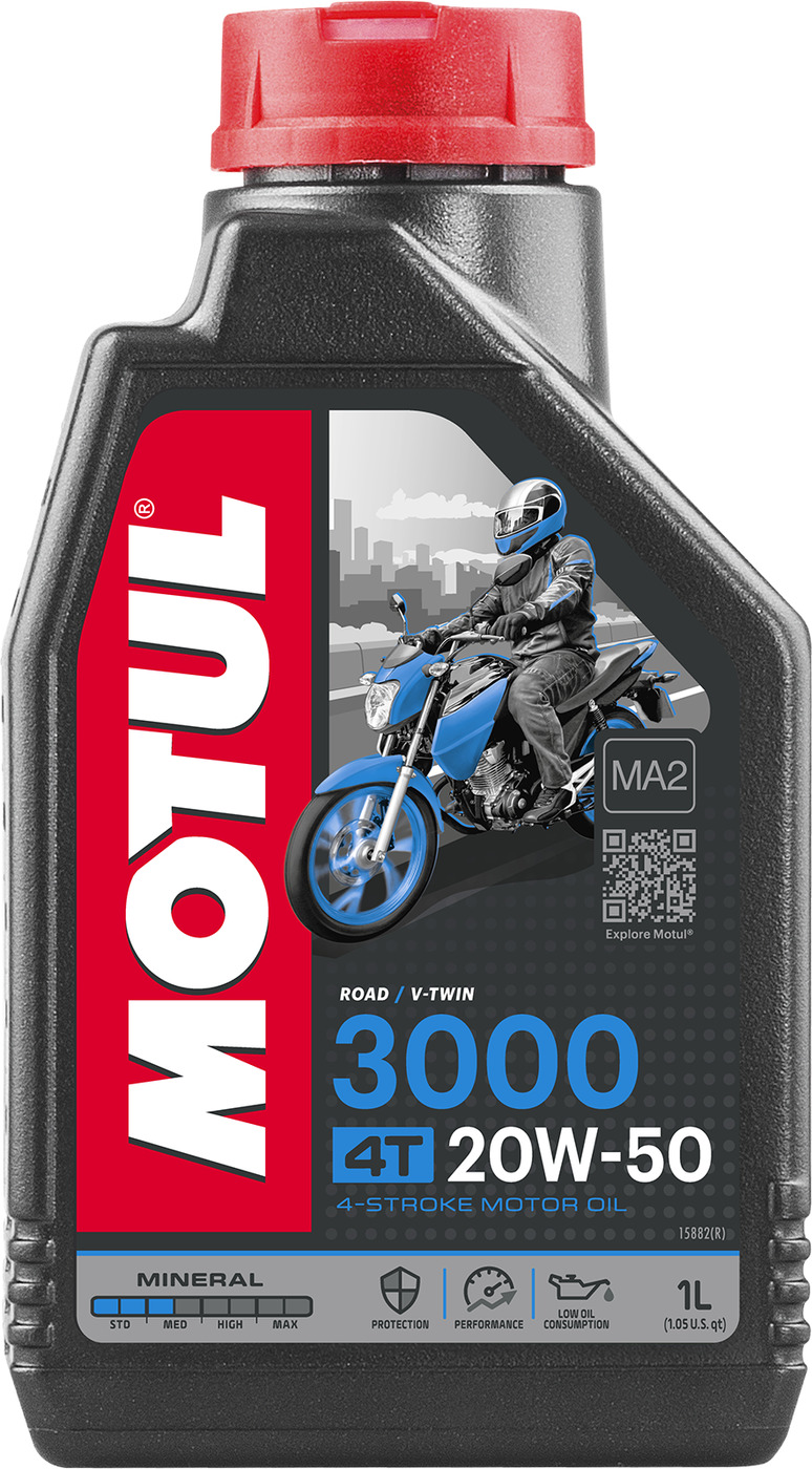 【人気最安値】MOTUL モチュール 3000 PLUS 4T 20W-50 20L プラス パーツ