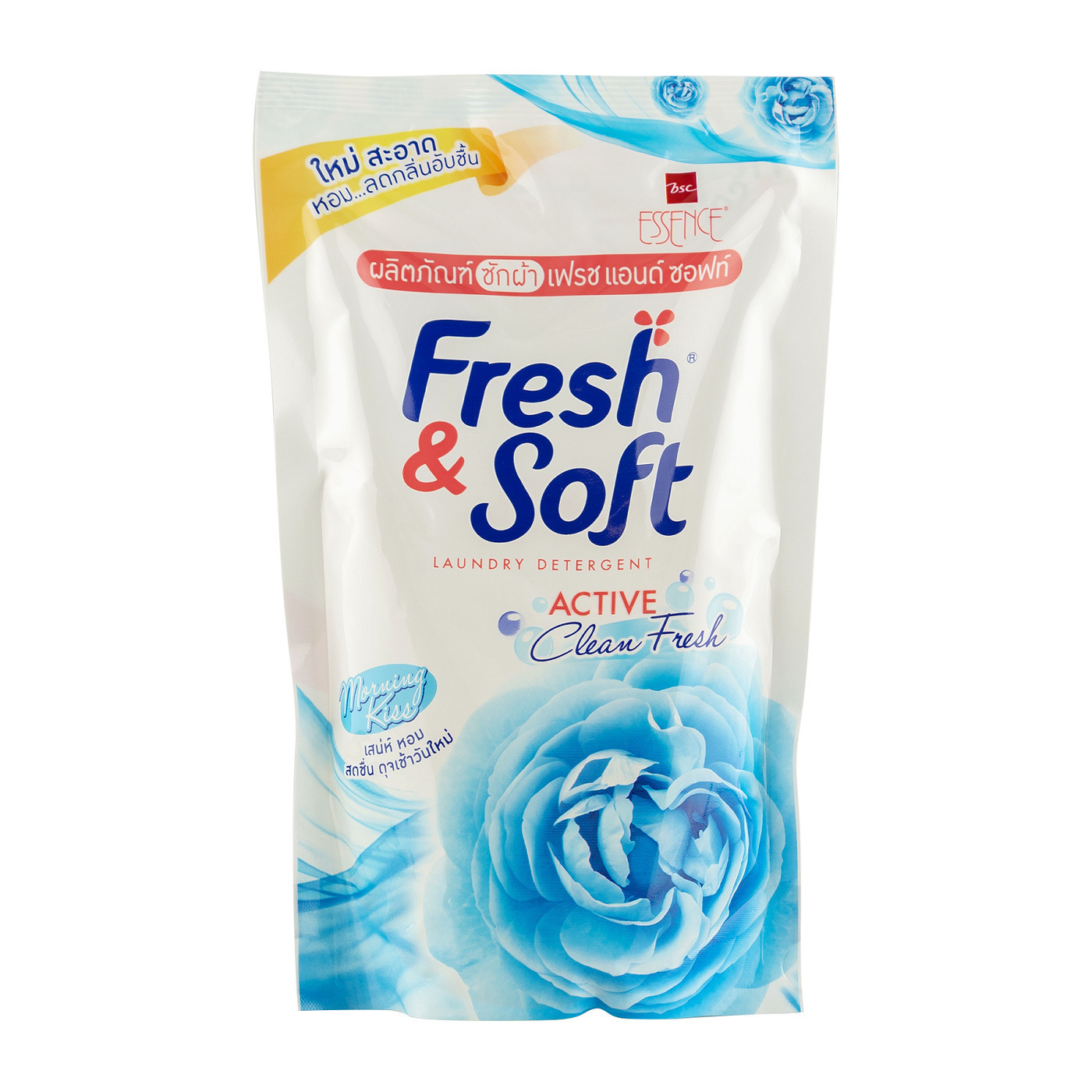 Lion Thailand Гель для стирки Fresh&Soft всех типов тканей концентр. Утренний Поцелуй 400 мл - изображение