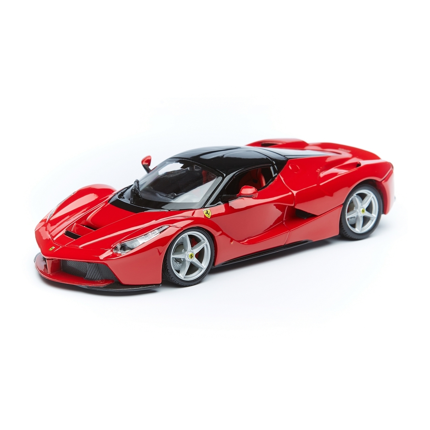 Машинка металлическая Ferrari Laferrari, открывающийся капот, вращающиеся и  поворачивающиеся резиновые колеса, масштабная коллекционная модель Bburago  Бураго 1:24, красная Феррари - купить с доставкой по выгодным ценам в  интернет-магазине OZON (178310001)