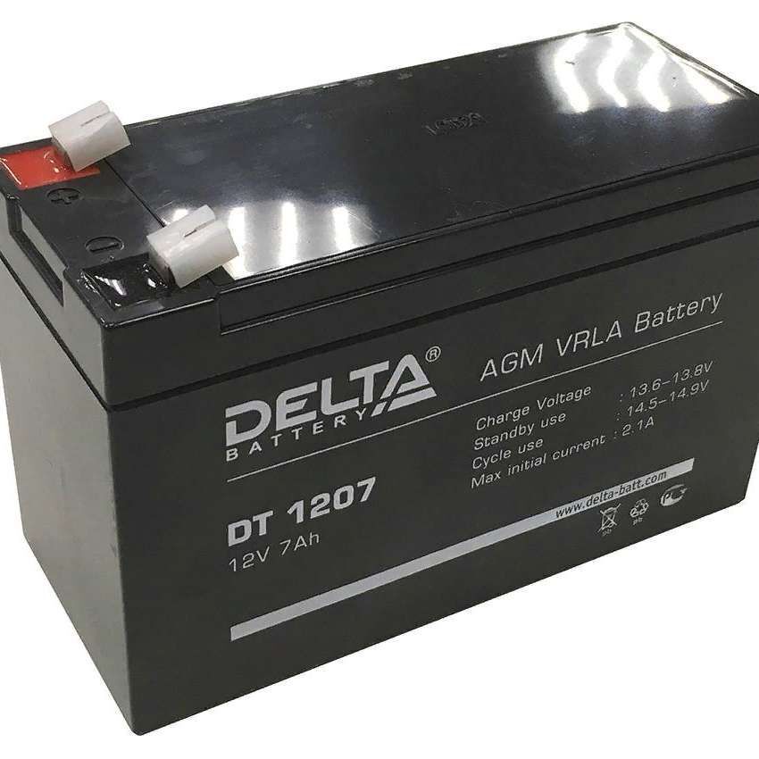 Аккумулятор DELTA DT 1207 для эхолота