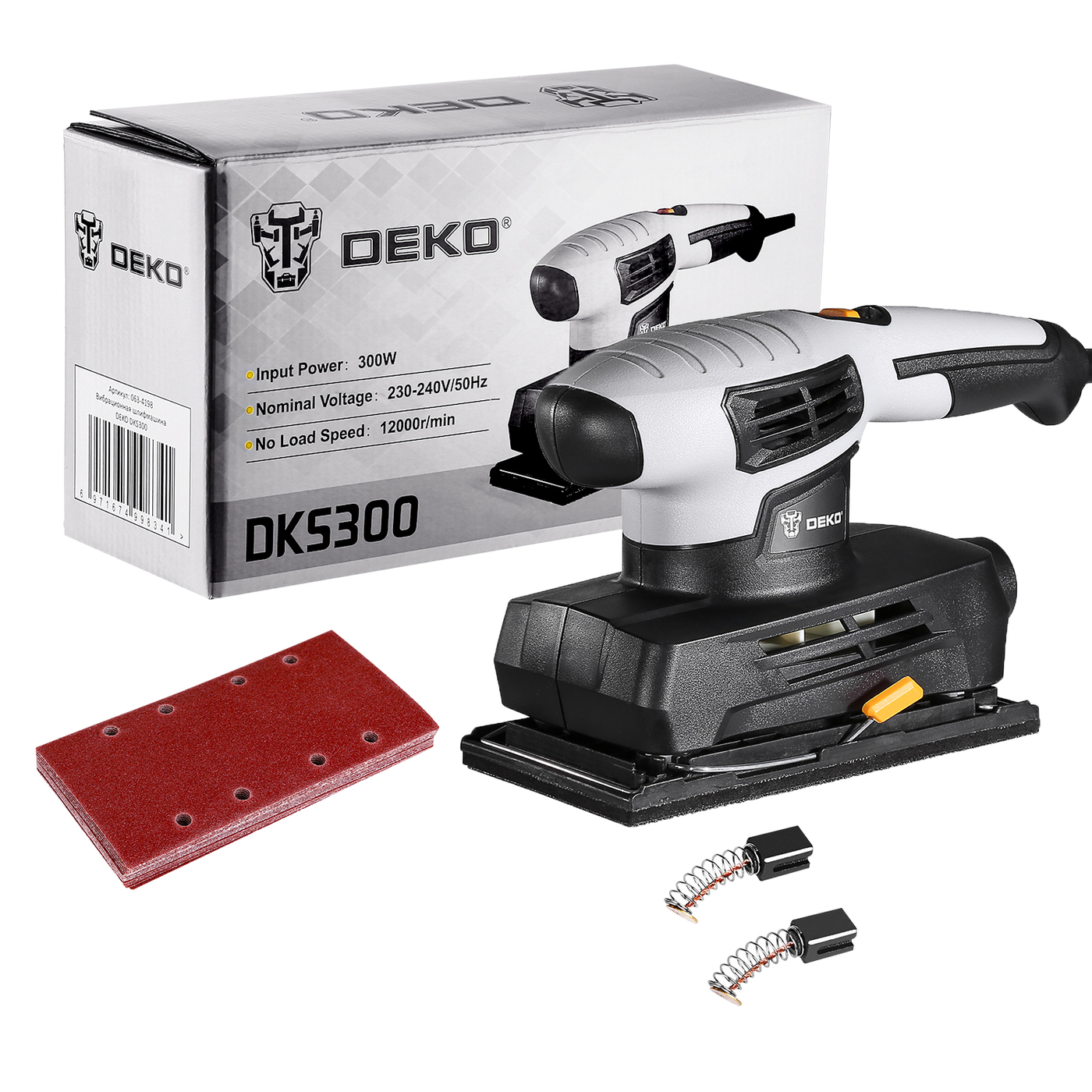 Вибрационная шлифмашина DEKO DKS300 — купить в интернет-магазине OZON с ...