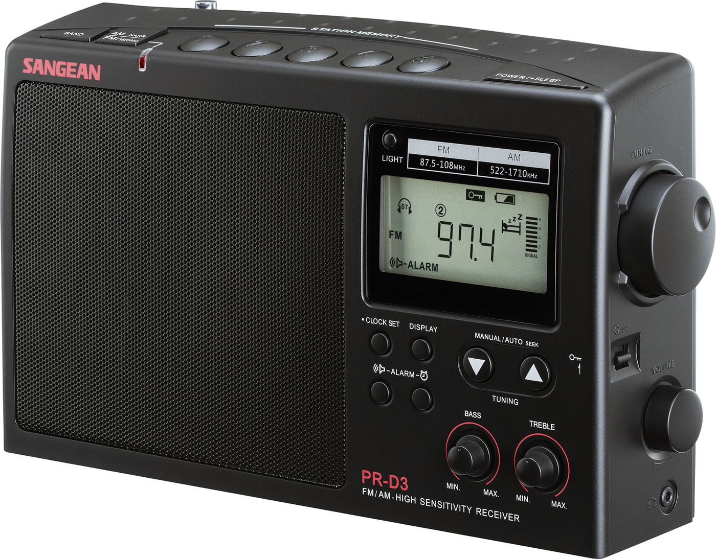 Радиоприемник Sangean PR-D3 Black купить по низкой цене с доставкой в ...