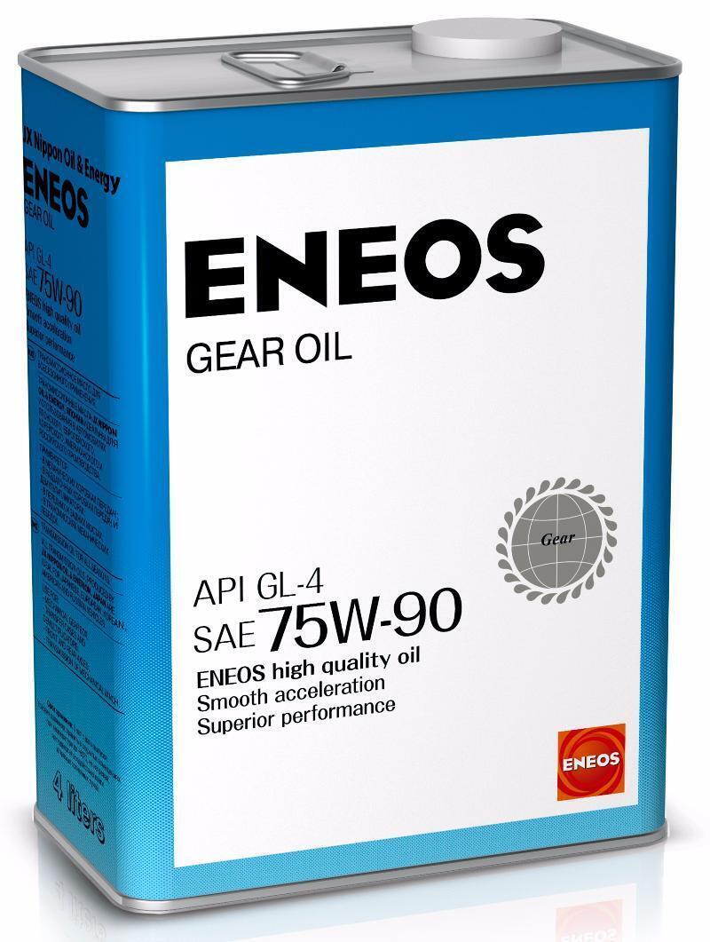 Характеристики Масло трансмиссионное ENEOS GEAR OIL GL-4 75W-90, 4 л ...