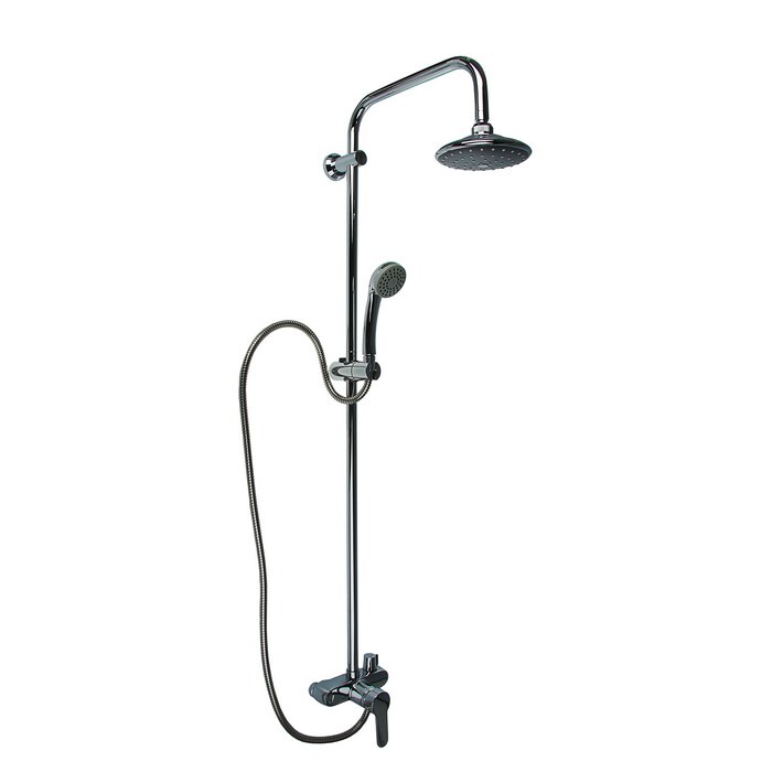 Штанга со смесителем Accoona A8392, однорычажная, с тропическим душем ...