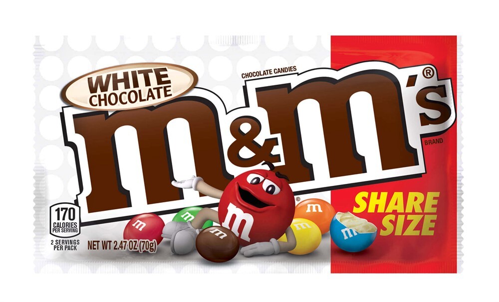 M m s white. M&MS Вайт 70гр. Драже m&m's White 70гр. Драже m m's White Chocolate. M&M share Size 70 gr White Chocolate.