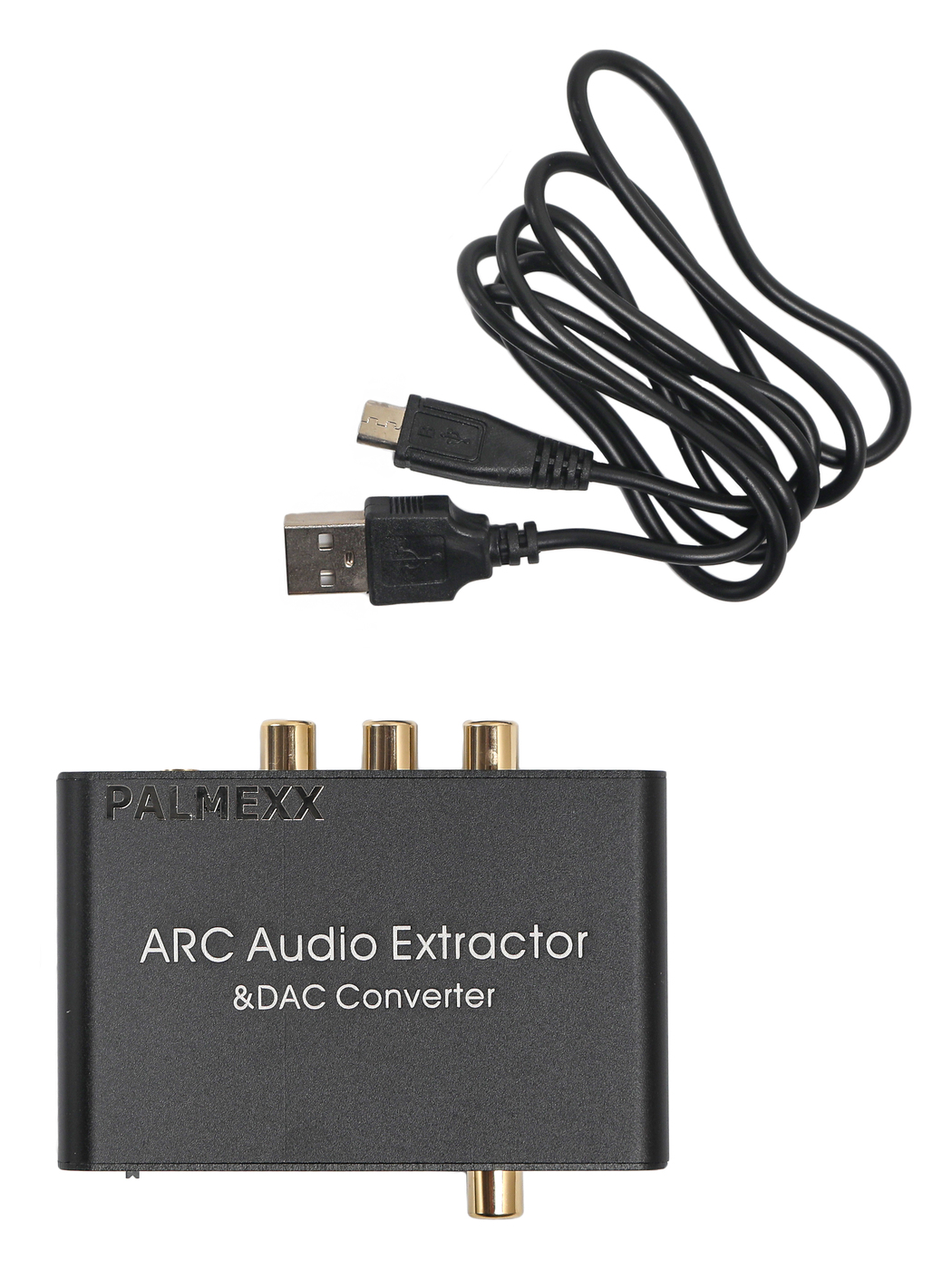 Конвертер PALMEXX HDMI ARC Audio Extractor & DAC Converter (HDMI, Coaxial, SPDIF to AUX, L/R, Coaxial, SPDIF)