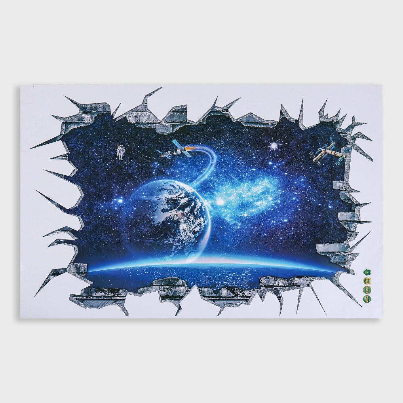 Панель самоклеящаяся Космос потолочная 90*60см