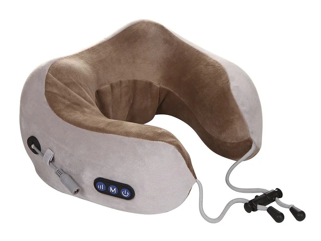 массажная подушка для шеи u-shaped massage pillow м1902