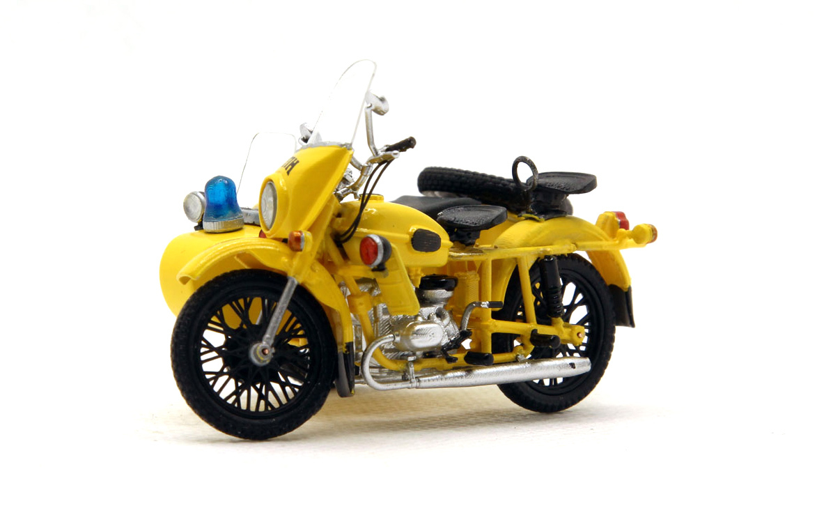 Модель пожарного мотоцикла