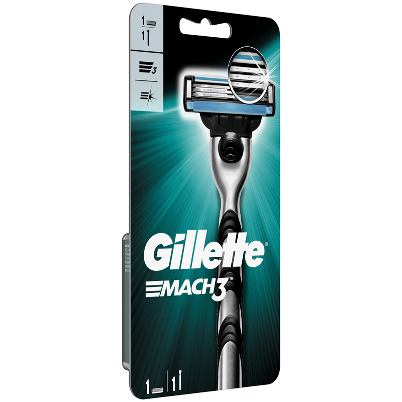 GilletteМужскаябритваMach3,с1сменнойкассетой