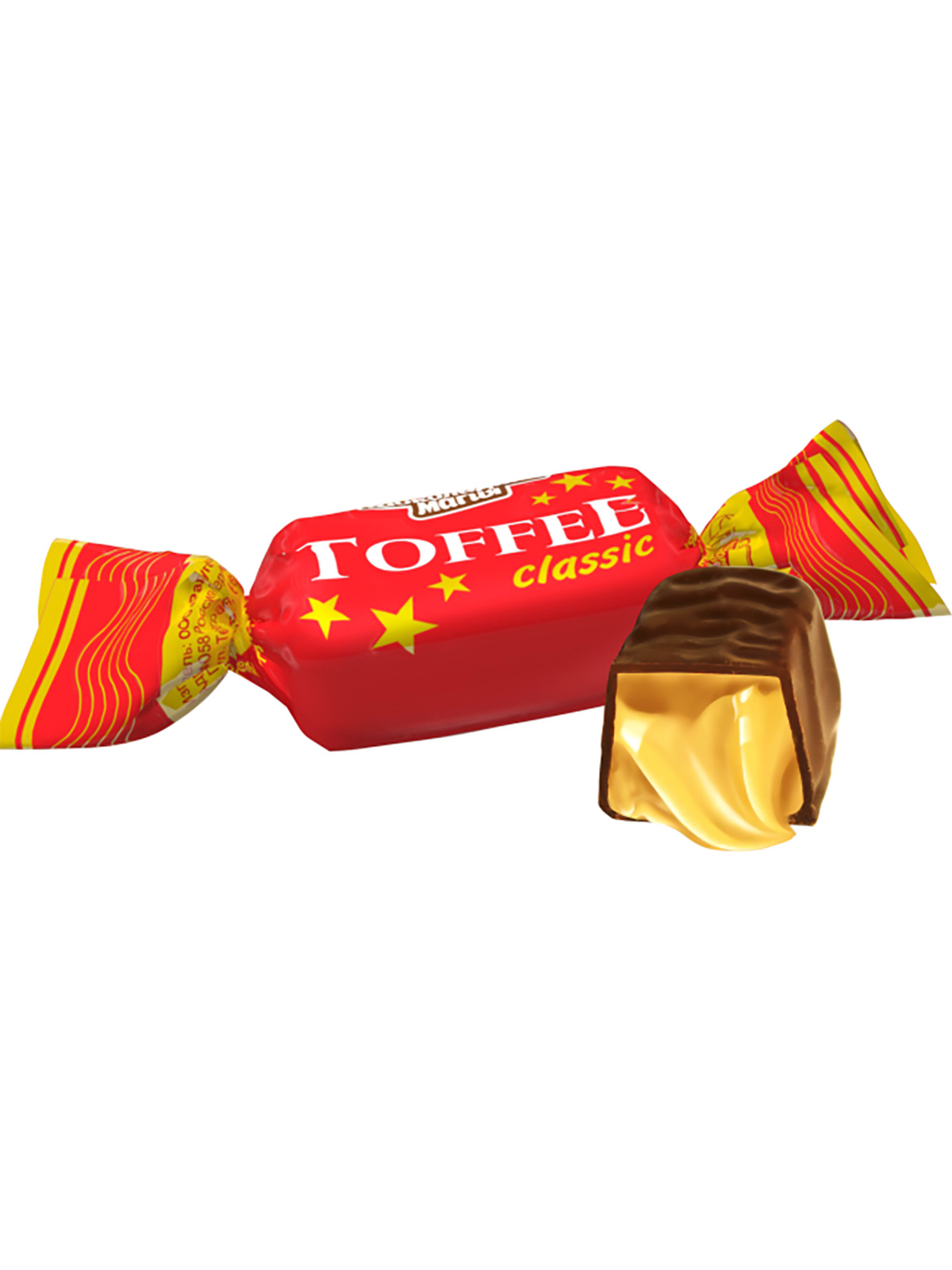 Конфеты "Шоколадная магия" - Toffee Classic (Ириска классическая), 1 кг ...