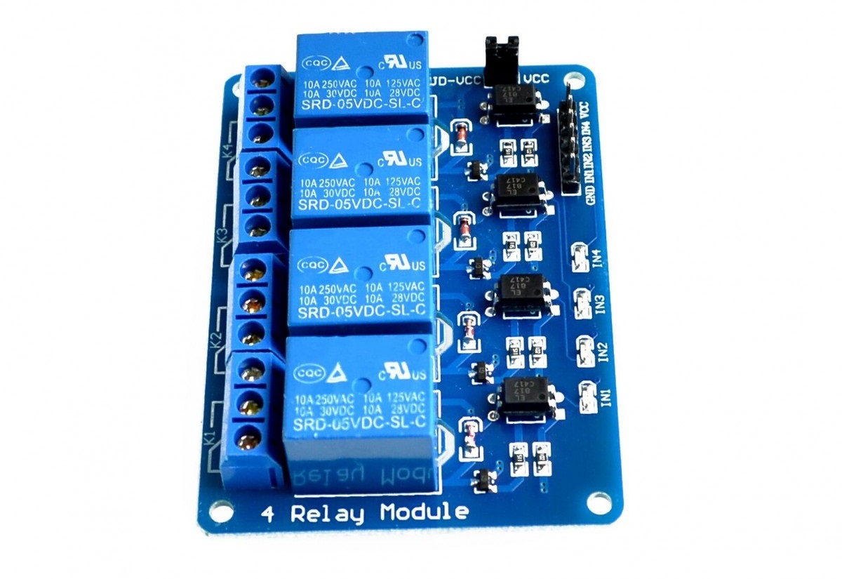 Модульреле4-канальный5V