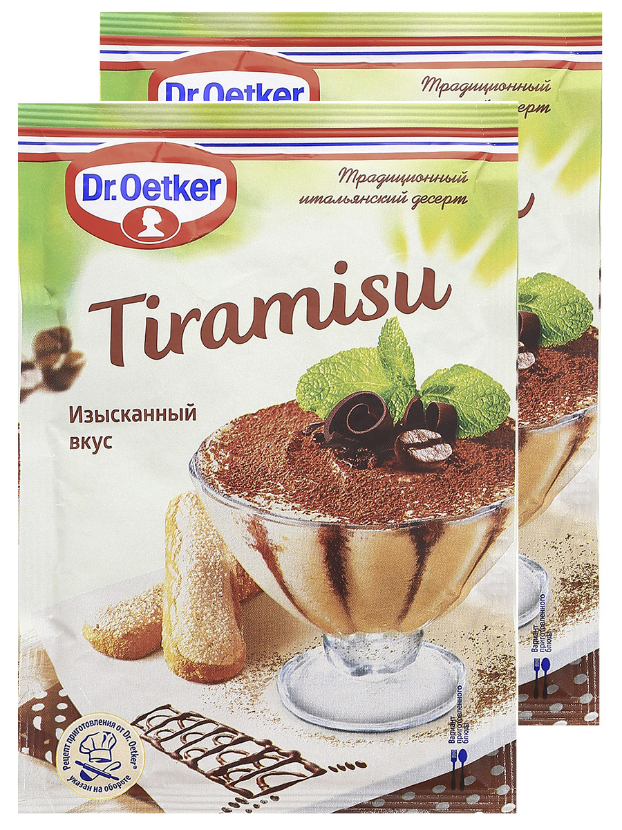 Десерт сухой крем "Тирамису" / сухая смесь для тирамису, 64 г Dr. Oetker 4558695