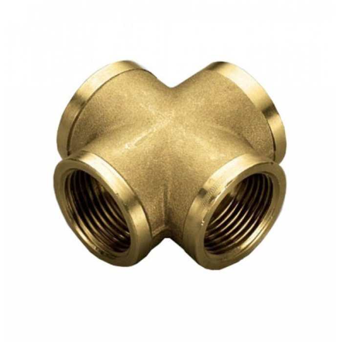Крестовина латунная внутренняя резьба 3/4 ViEiR, XF444 - купить по ...