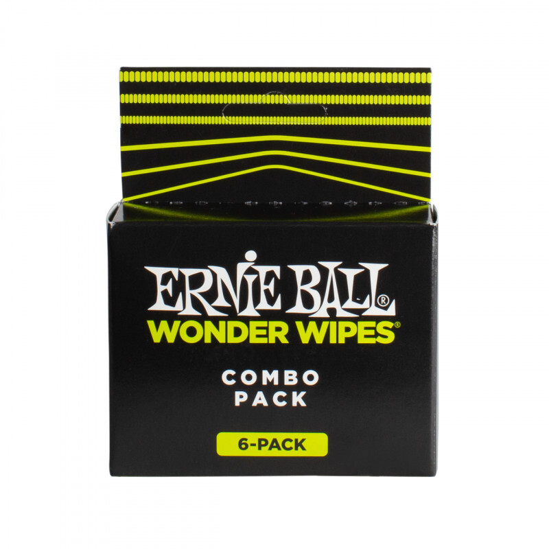 ERNIE BALL 4279 - Набор салфеток Wonder Wipes для ухода за инструментом