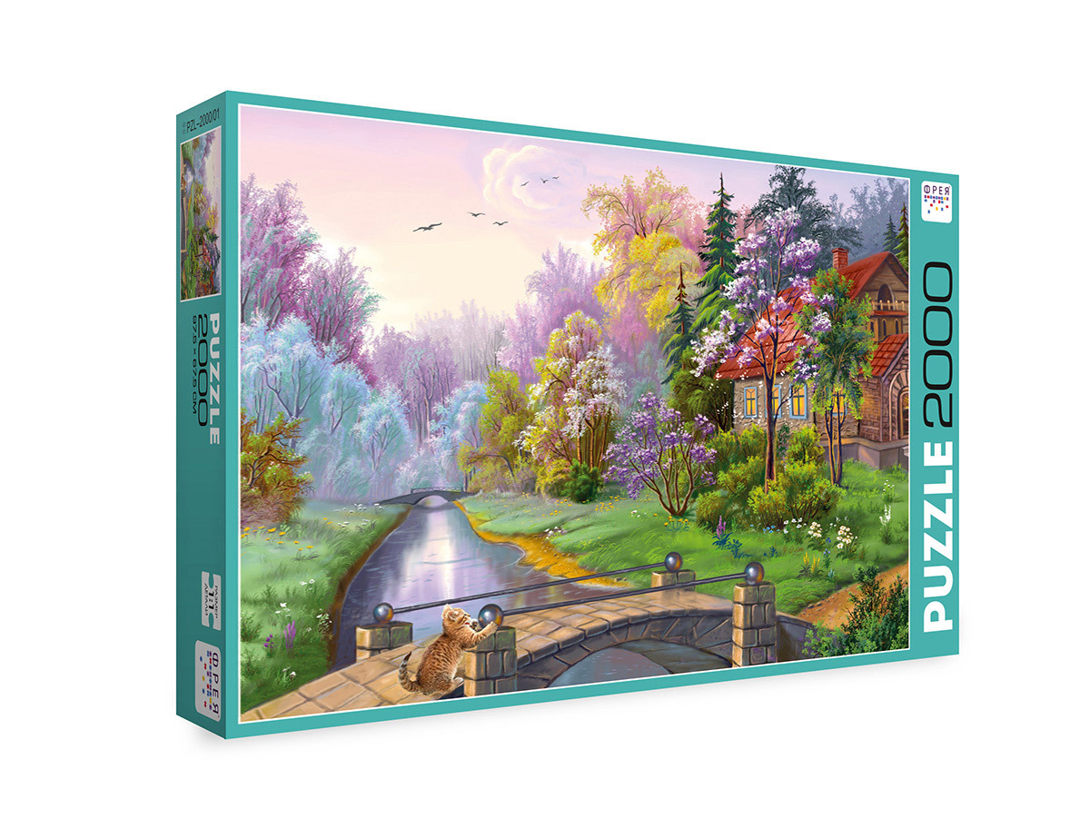 пазл castorland grand canal bistro (c-200689), 2000 дет.