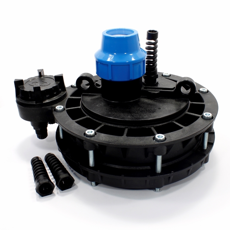 Оголовок для скважины 130-140-40, Джилекс ОСПБ, пластик, до 200 кг ...