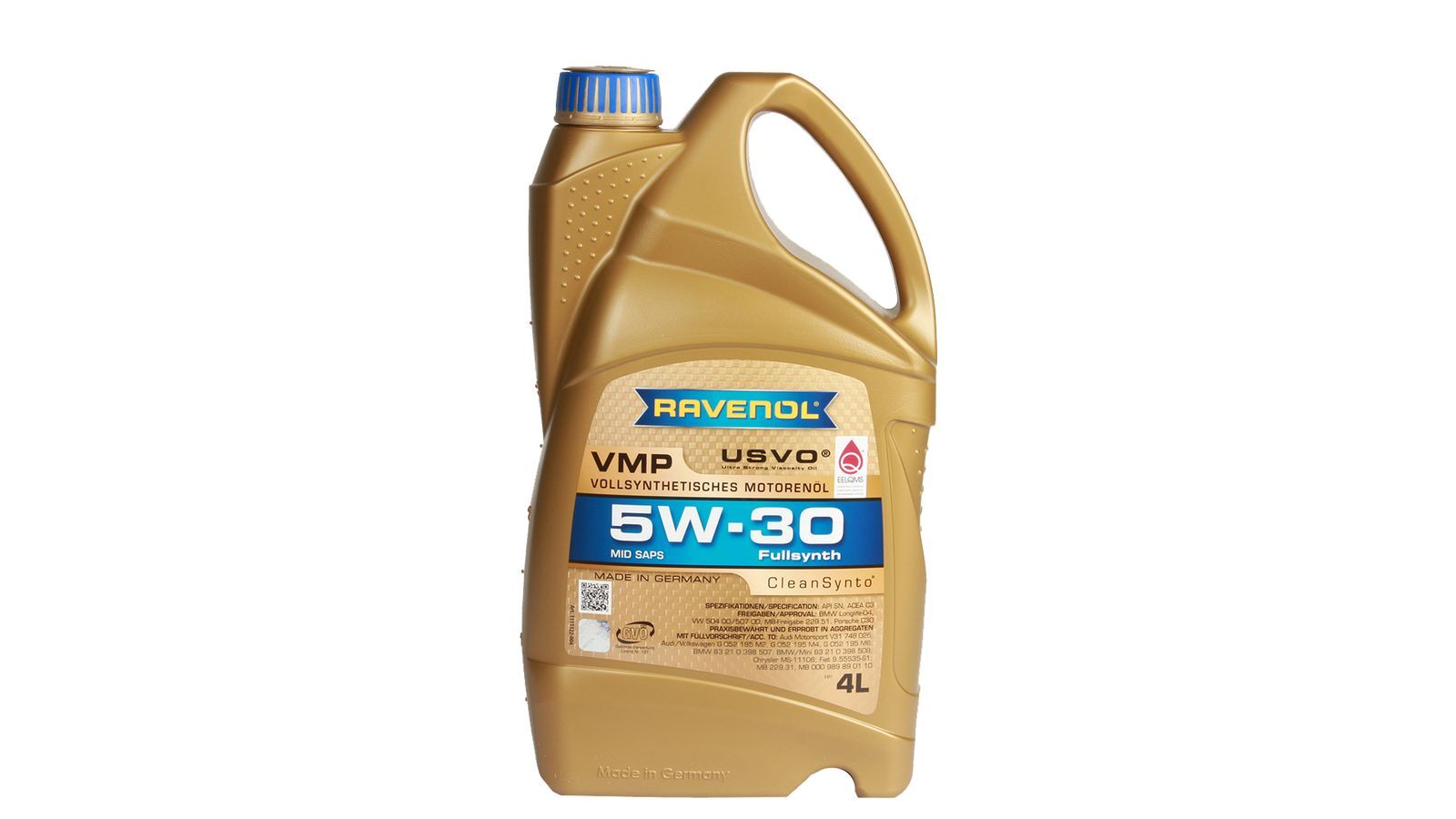 RAVENOL 5W-30, Масло моторное, Синтетическое, 4 л