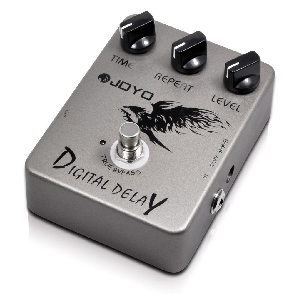 Педаль эффектов для электрогитары Joyo JF-08 Digital Delay, ножной переключатель, гитарный эффект