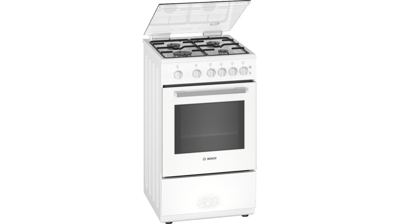 Плита бош фото Газовая плита отдельностоящая Bosch Serie 2 HGG120B20R, белый - купить по выгодн