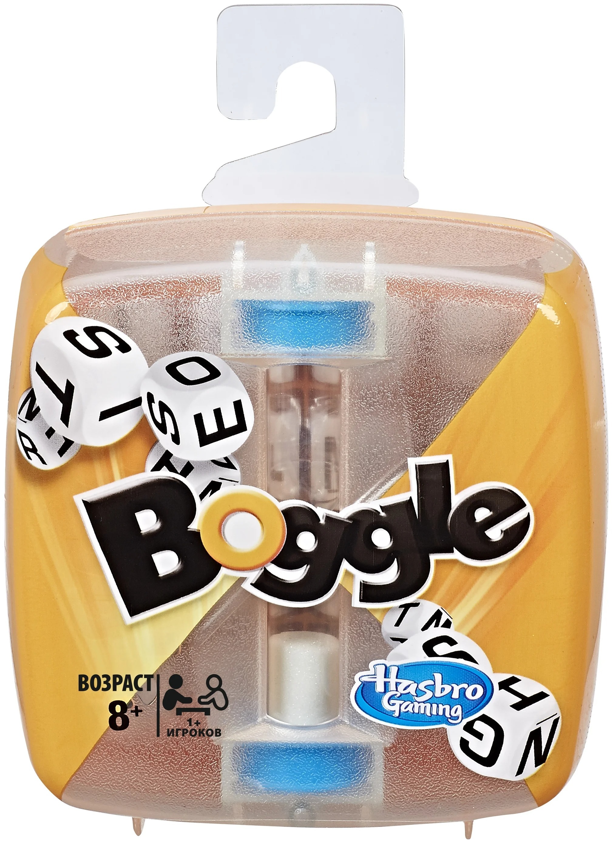 Настольная игра Hasbro Игры Boggle Боггл C2187 - купить с доставкой по  выгодным ценам в интернет-магазине OZON (329631390)