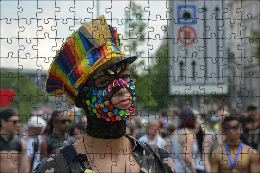 Csd. День Кристофер стрит. Событийный портрет. Образы в голове
