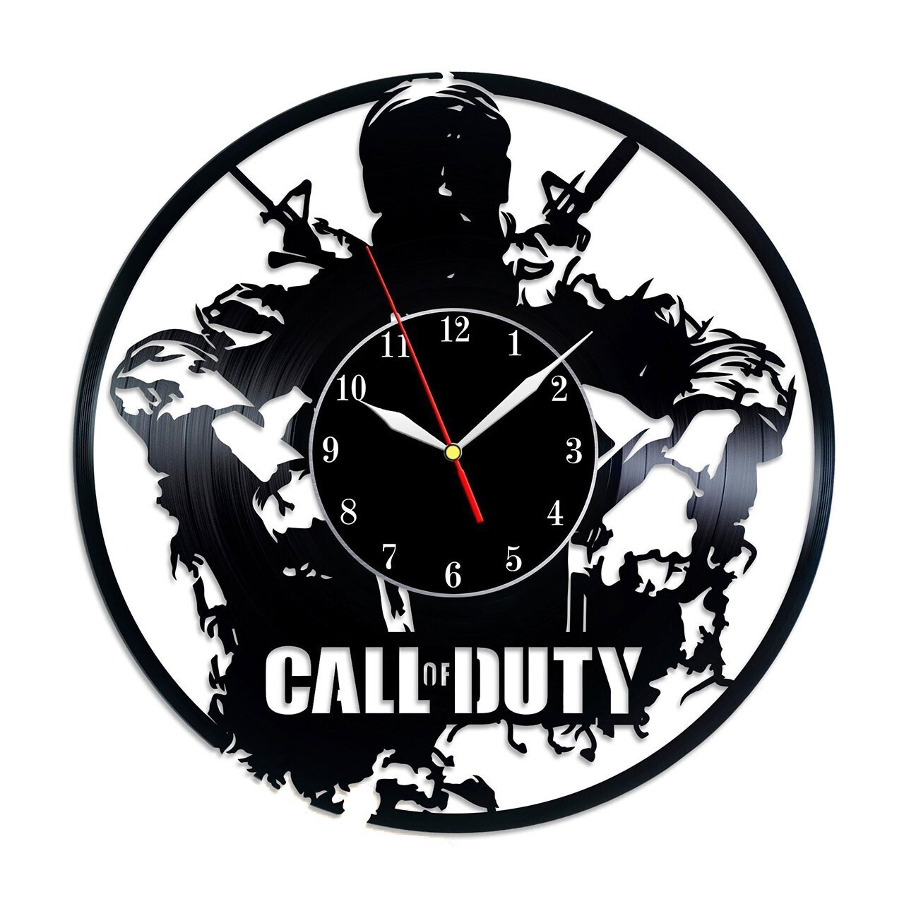 Duty hours. Часы из виниловых пластинок трафареты. Часы Call of Duty купить. Watch Call. Clock Duty Cycle Stabilizer.