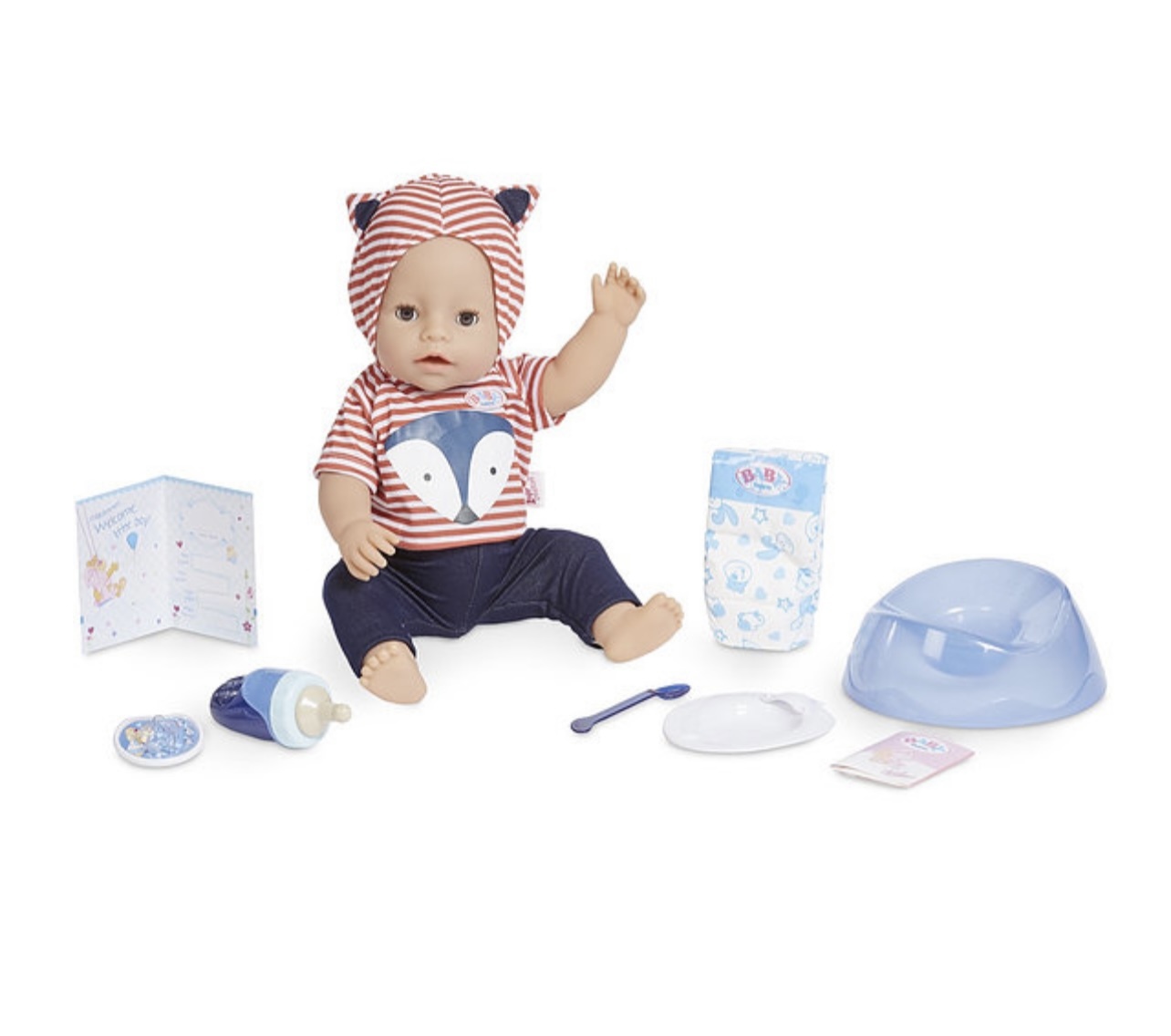 Интерактивный мальчик baby born — купить в интернет-магазине OZON с ...