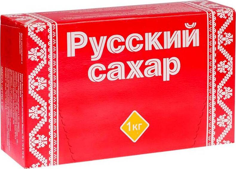 Русский сахар Сахар Белый Кусковой 1000г. 1шт.