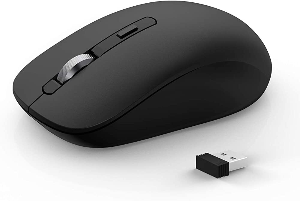 Мышка BT5.2 Dual-Mode Mouse. Bluetooth Mouse. Карманная мышь. METOO e0 Bluetooth Mouse.