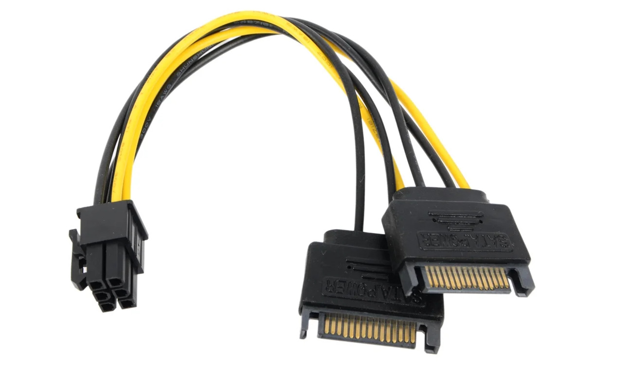 Питание видеокарты. Переходник с SATA И Molex на 8-Pin. Разветвитель SATA 6pin Mini. SATA PWR кабель 6 Pin 2sata. Коннектор PCI-E 6+2 Pin для видеокарты.