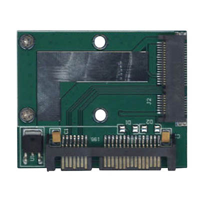 Переходник SSD mSATA на SATA компактный half size